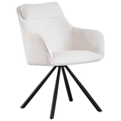 Armlehnstuhl Dream Weiß Gepolstert