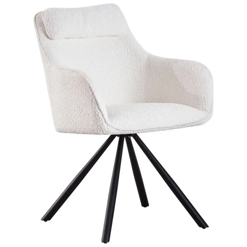 Armlehnstuhl Dream Weiß Gepolstert