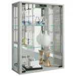 Möbelix Hängevitrine Udina Silberfarben B: 60 Cm