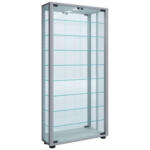 Möbelix Hängevitrine Vitrosa Silberfarben B: 59 Cm