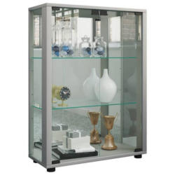 Vitrine Sintalo Silberfarben B: 60 Cm