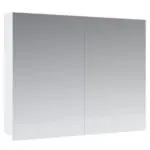 Möbelix Spiegelschrank Flandu 2-türig Weiß Bxhxt: 60x59,4x12 Cm