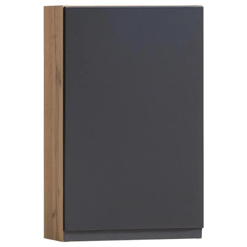Hängeschrank Verese B: 40 Cm Grau/eiche Wotan