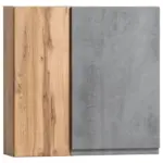 Möbelix Hängeschrank Varese B: 65 Cm Eiche Wotan/hellgrau