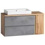 Möbelix Waschbecken Mit Unterschrank Varese B: 105 Cm Grau