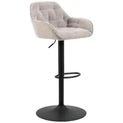 Barhocker Höhenverstellbar Brooke Beige