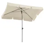 M&ouml;belix Sonnenschirm 120x240x180 cm Naturfarben