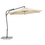 Möbelix Ampelschirm 278x263x300 cm Naturfarben