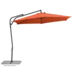 Möbelix Ampelschirm Genua BxHxT: 278x263x300 cm Terracotta