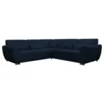 Möbelix Ecksofa Delux Dunkelblau Mit Schlaffunktion Ottomane Rechts