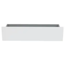 Schubkasteneinsatz Unit B: 90,9 Cm , Weiß