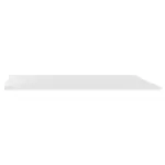 Möbelix Unit Elements Abdeckplatte 91x42 Cm Weiß Hochglanz