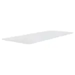 Möbelix Unit Elements Abdeckplatte 137x42 cm Weiß Hochglanz