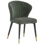 Möbelix Esszimmerstuhl Angel Grün / Goldfarben