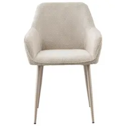 Armlehnstuhl Cora Beige Gepolstert