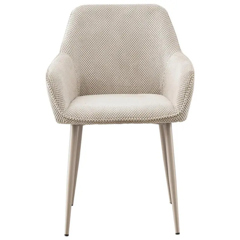 Armlehnstuhl Cora Beige Gepolstert