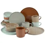 M&ouml;belix Kombiservice Keramik 4 Personen Geschirr Set