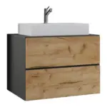 Möbelix Waschbecken Mit Unterschrank B: 60cm Anthrazit