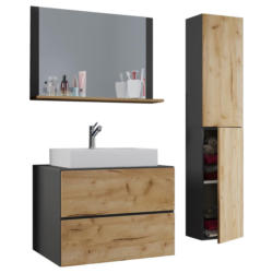 Badezimmer Lendas 4-Teilig Honig B:114 Cm