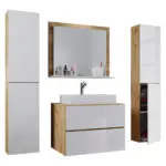 Möbelix Badezimmer Lendas 5-Teilig Honig B:147 Cm