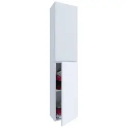 Hochschrank Bad Lendas Bxh 32,6x150 Cm Weiß