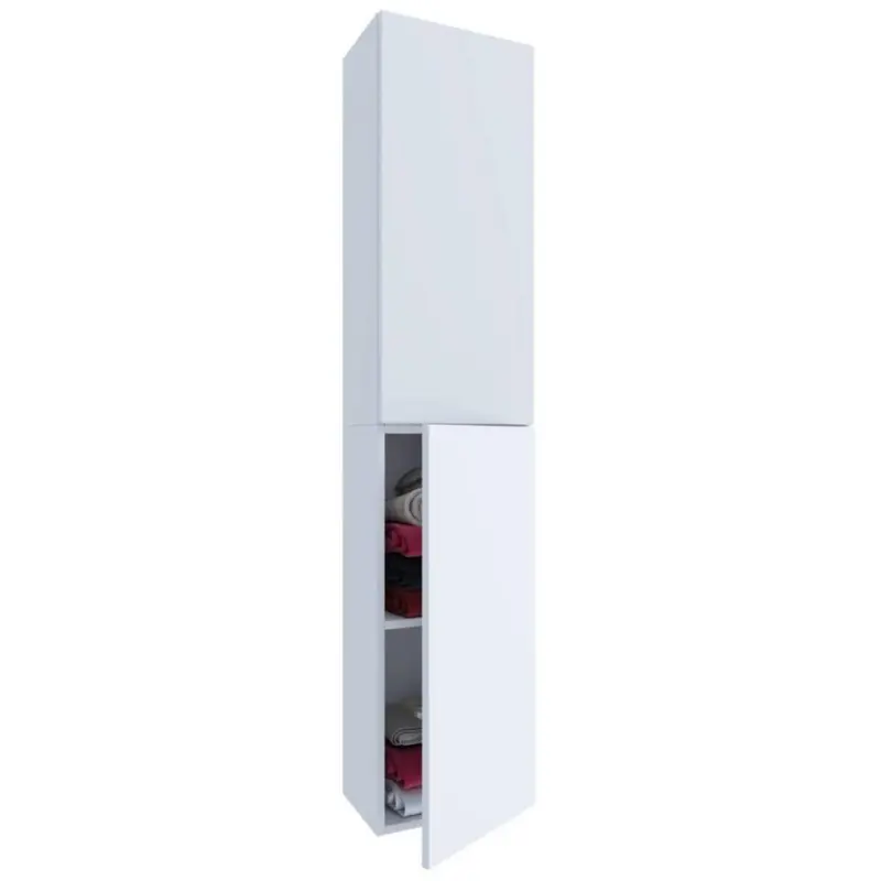 Hochschrank Bad Lendas Bxh 32,6x150 Cm Weiß