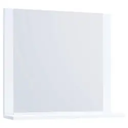 Wandspiegel Lendas Rechteckig 65x16,6 Cm Weiß