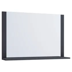 Wandspiegel Lendas Anthrazit B: 80 Cm