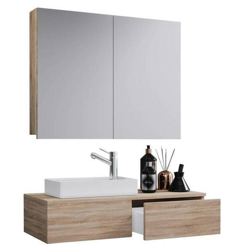 Badezimmer Gudas Sonoma Eiche B: 85 cm