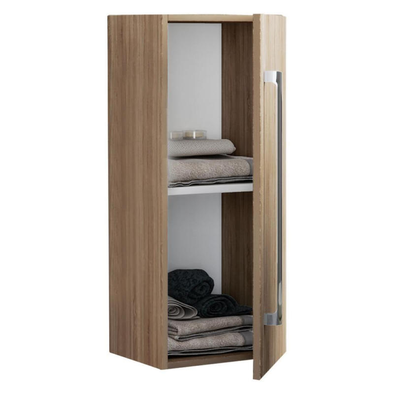 Midischrank Badinos Sonoma Eiche B: 33 cm