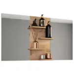 Möbelix Badspiegel Budasi Honigeiche B: 112 cm