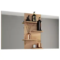 Badspiegel Budasi Honigeiche B: 112 cm