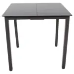 Möbelix Gartentisch Aluminium/Glas L 80 cm