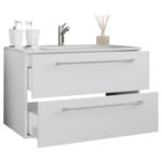 Möbelix Waschtischkombi Badinos Weiß B: 81 Cm