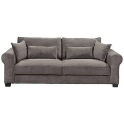 3-Sitzer-Sofa mit Schlaf- Funktion Angelina Mokka Cord