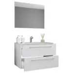 Möbelix Badezimmer Badions 3-teilig Weiß B: 60 Cm