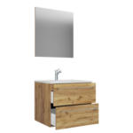 Möbelix Badezimmer Badinos 3-teilig Honigeiche B: 60 Cm