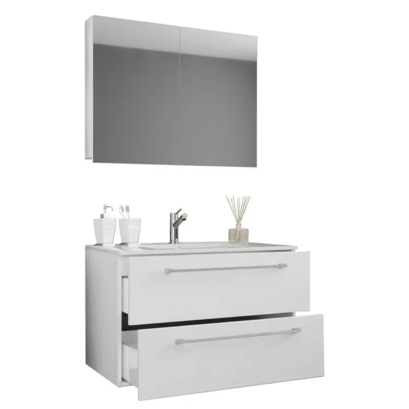 Badezimmer Badinos 3-teilig Weiß B: 60 Cm