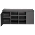 Möbelix Schuhschrank Kesper Grau Holz Dekor B: 103 Cm