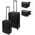 Möbelix Reisekofferset 2-tlg. Schwarz