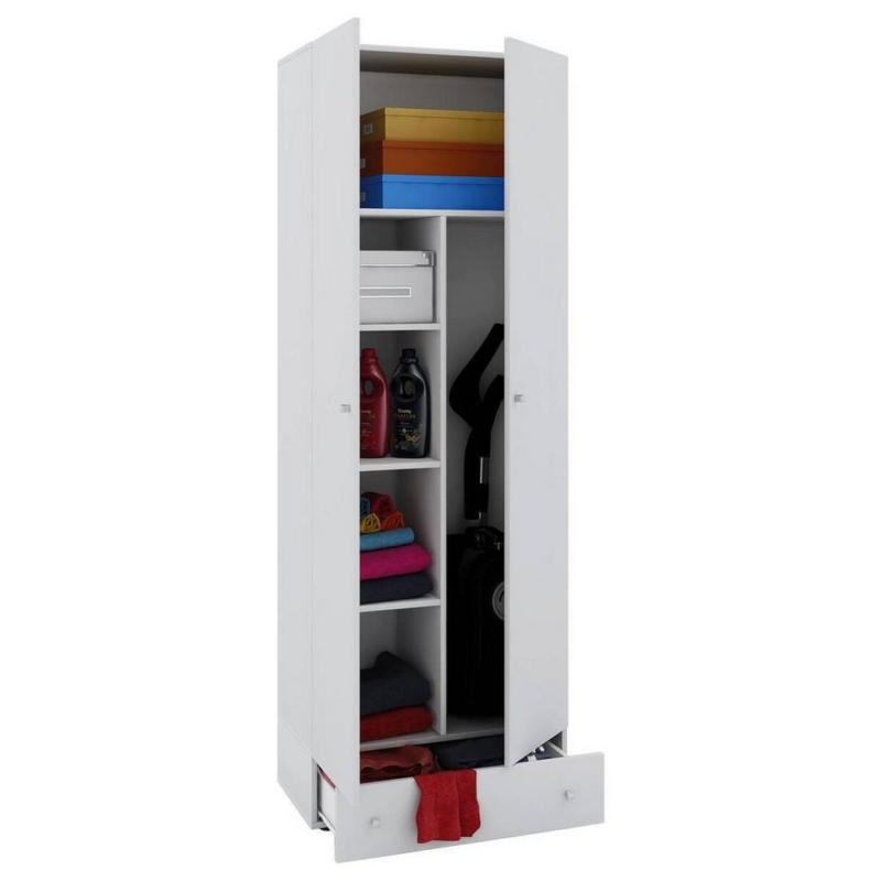 Mehrzweckschrank Vandol II Weiß B: 70 cm