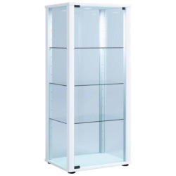 Vitrine Kavisa 50 cm Weiß