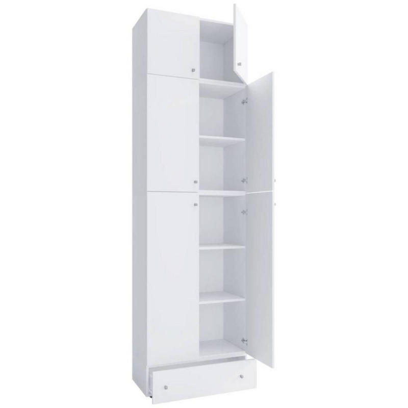 Aktenschrank Lona Weiß B: 70 cm