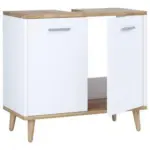 Möbelix Waschbeckenunterschrank Landos B: 60 Cm Weiß/honigeiche
