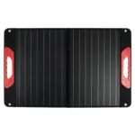 Möbelix Solarpanel 60 W Tragbar Mit Laderegler + Anschlusskabel