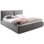 M&ouml;belix Polsterbett Atesio 180x200cm Anthrazit