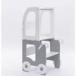 Möbelix Hochstuhl Trolley Aus Holz Grau/weiß