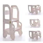 Möbelix Hochstuhl Car Step Stool Aus Holz Naturfarben