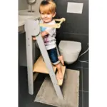 Möbelix Lernturm Space Saving Grau/natur
