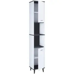 Hochschrank Landos 32x181 Cm, Weiß